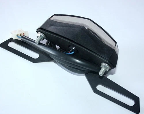 12V LED Brake Tail Light for Dirt Motorcycle Bike (No Plate)