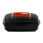 Chopped Trunk for Harley Touring (2014–Present) Sunset Orange/Sunset Black Fade