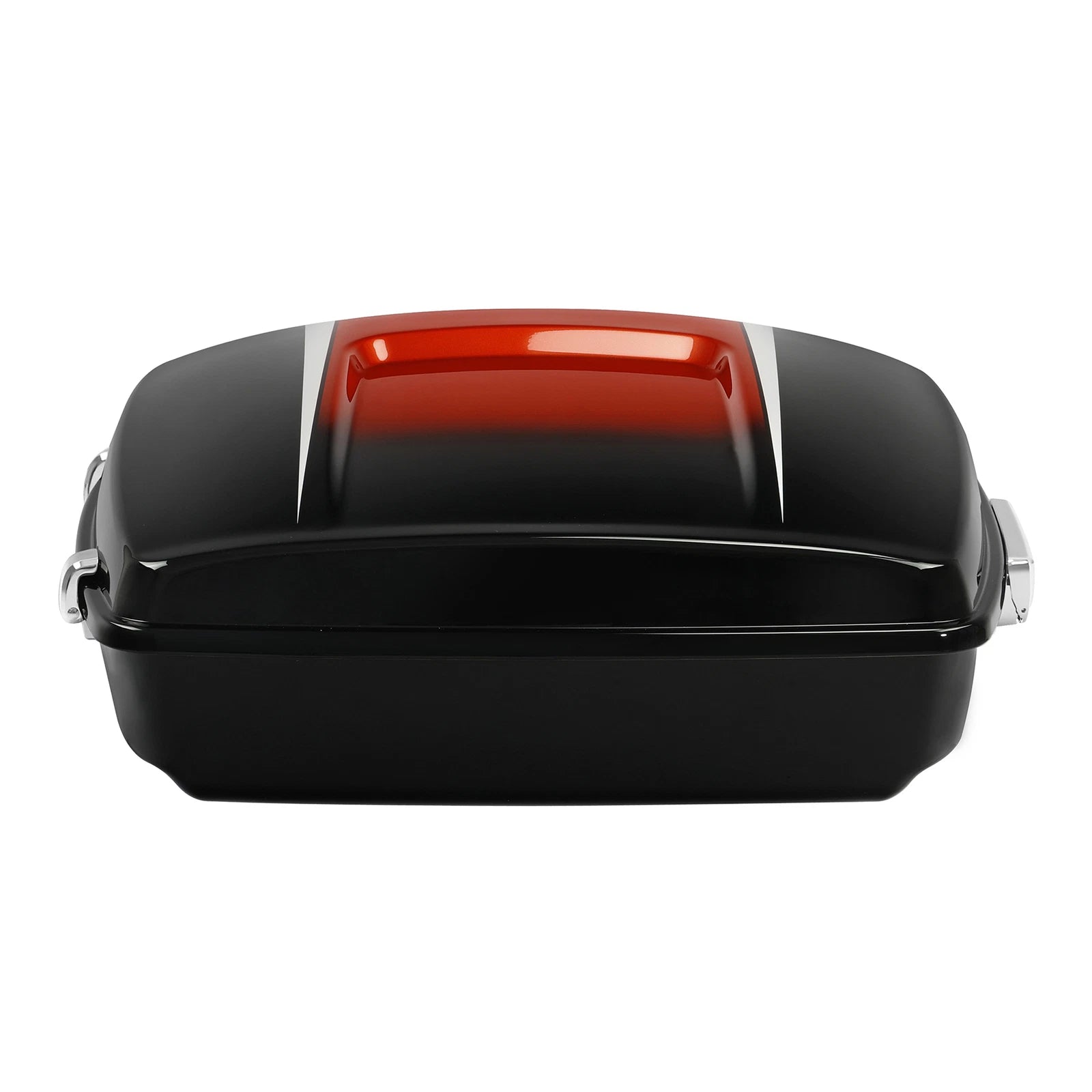 Chopped Trunk for Harley Touring (2014–Present) Sunset Orange/Sunset Black Fade