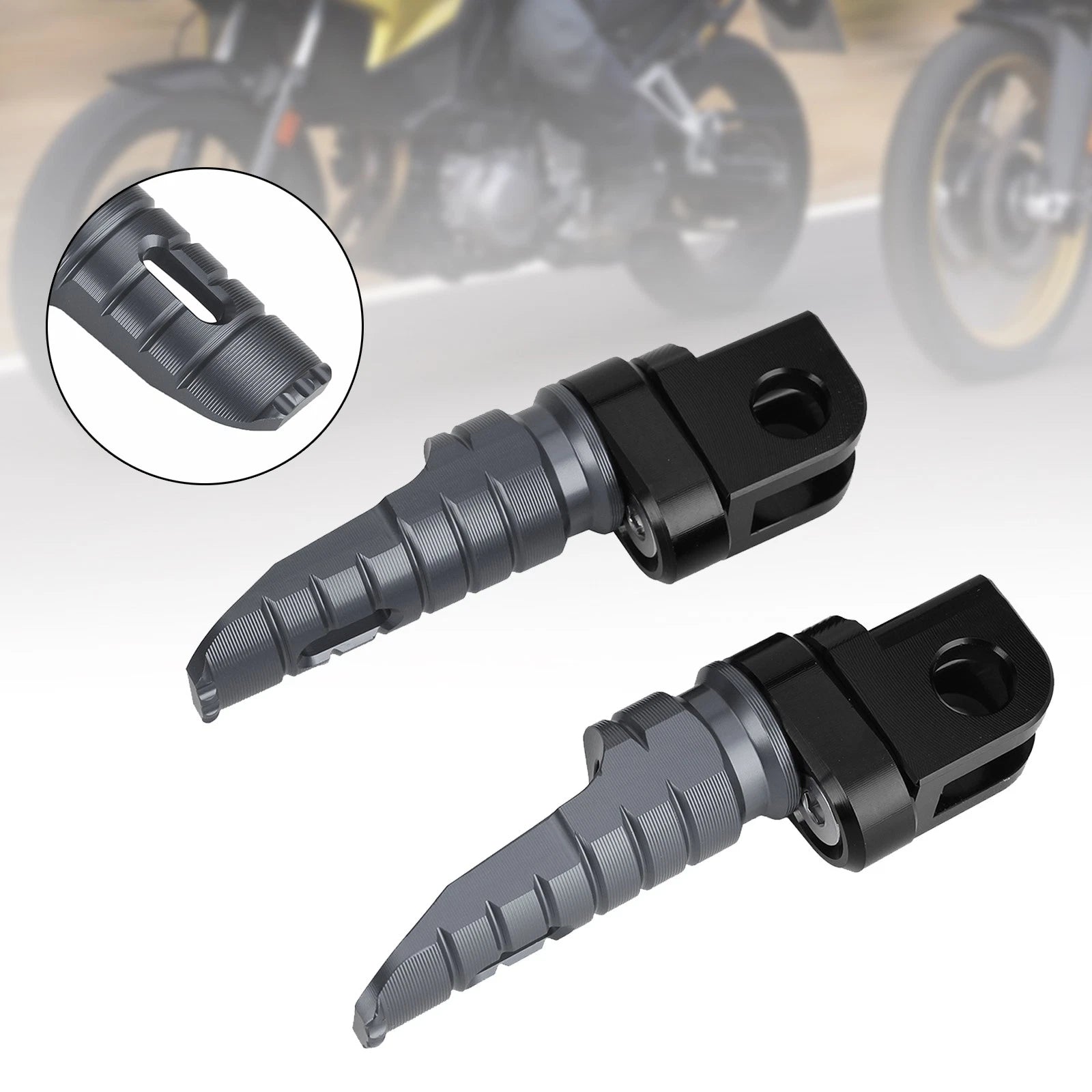 Front Footrests Foot Pegs for CFMOTO 250SR 250NK 400NK 650NK 400GT (2019–2022)