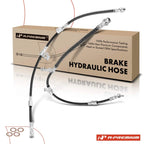 2X Front Brake Hydraulic Hose for Kia Amanti (2007–2009)