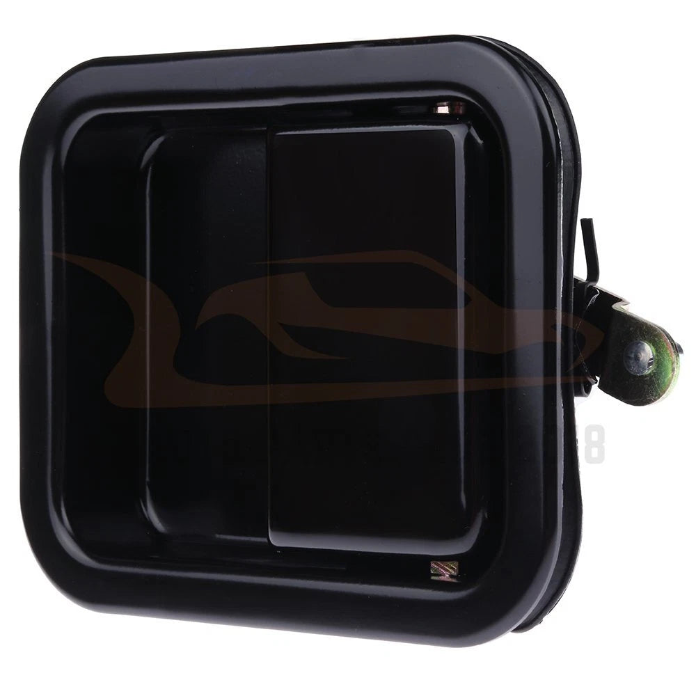 Outside Driver Door Handle for Jeep Wrangler (1997-2006) Black Plastic