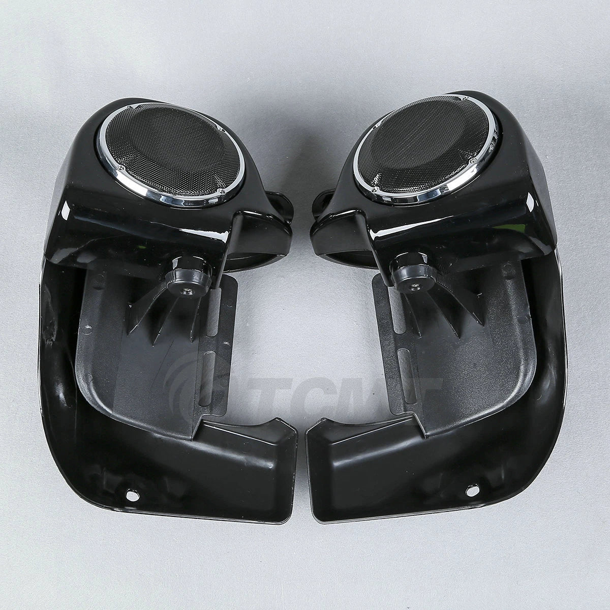 Lower Vented Leg Speakers & Engine Bar for Harley Touring Road Glide (2009–2013)