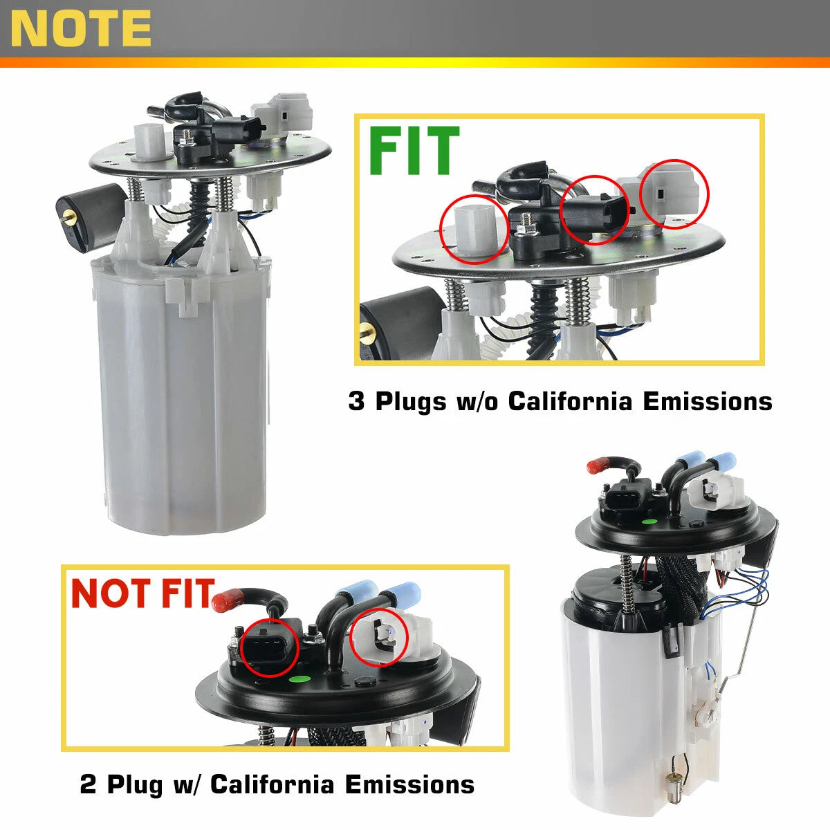 Fuel Pump Module Assembly for Kia Sedona (2002-2005)