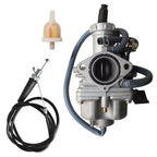 Carburetor and Throttle Cable for Honda Recon TRX250E TRX250TE TRX250TM (2000–2006)