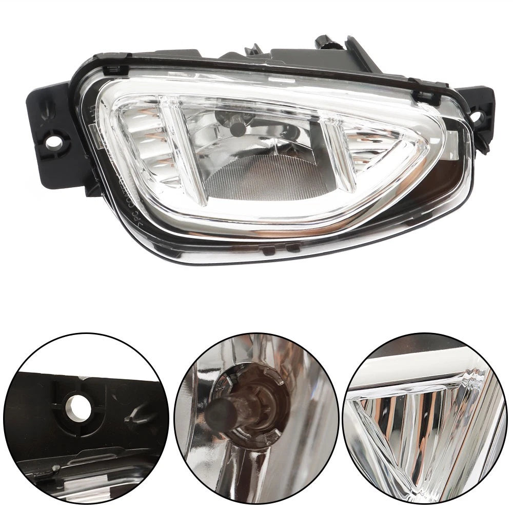 Pair Front Bumper Fog Lights for Ford Escape (2020–2022)