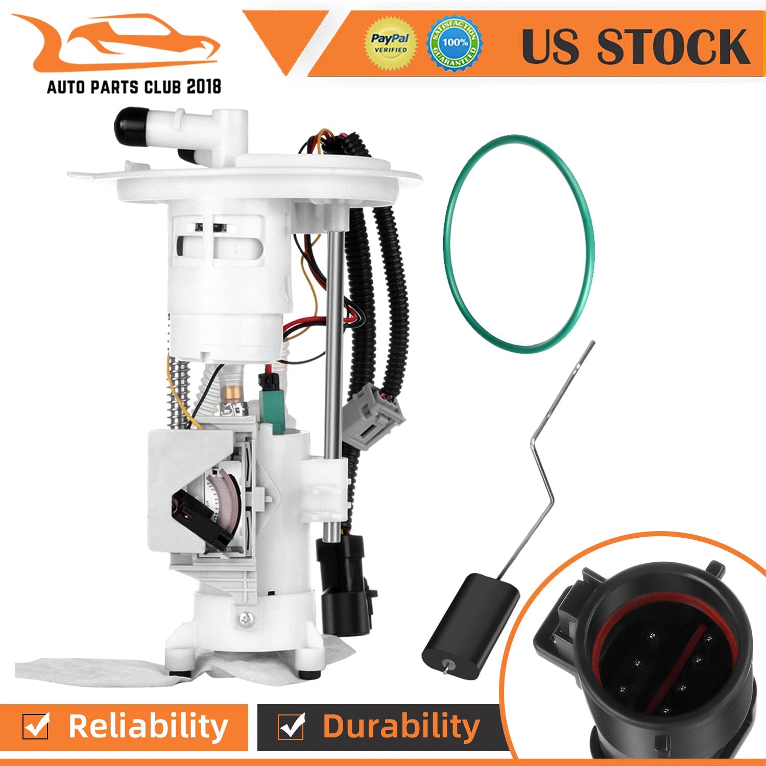 Fuel Pump for Ford Explorer Sport Trac V6 4.0L V8 4.6L (2007–2009) P76118M