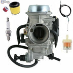 Carburetor w/ Filter & Throttle Cable for Honda Rancher 350 TRX350 (2000–2006)