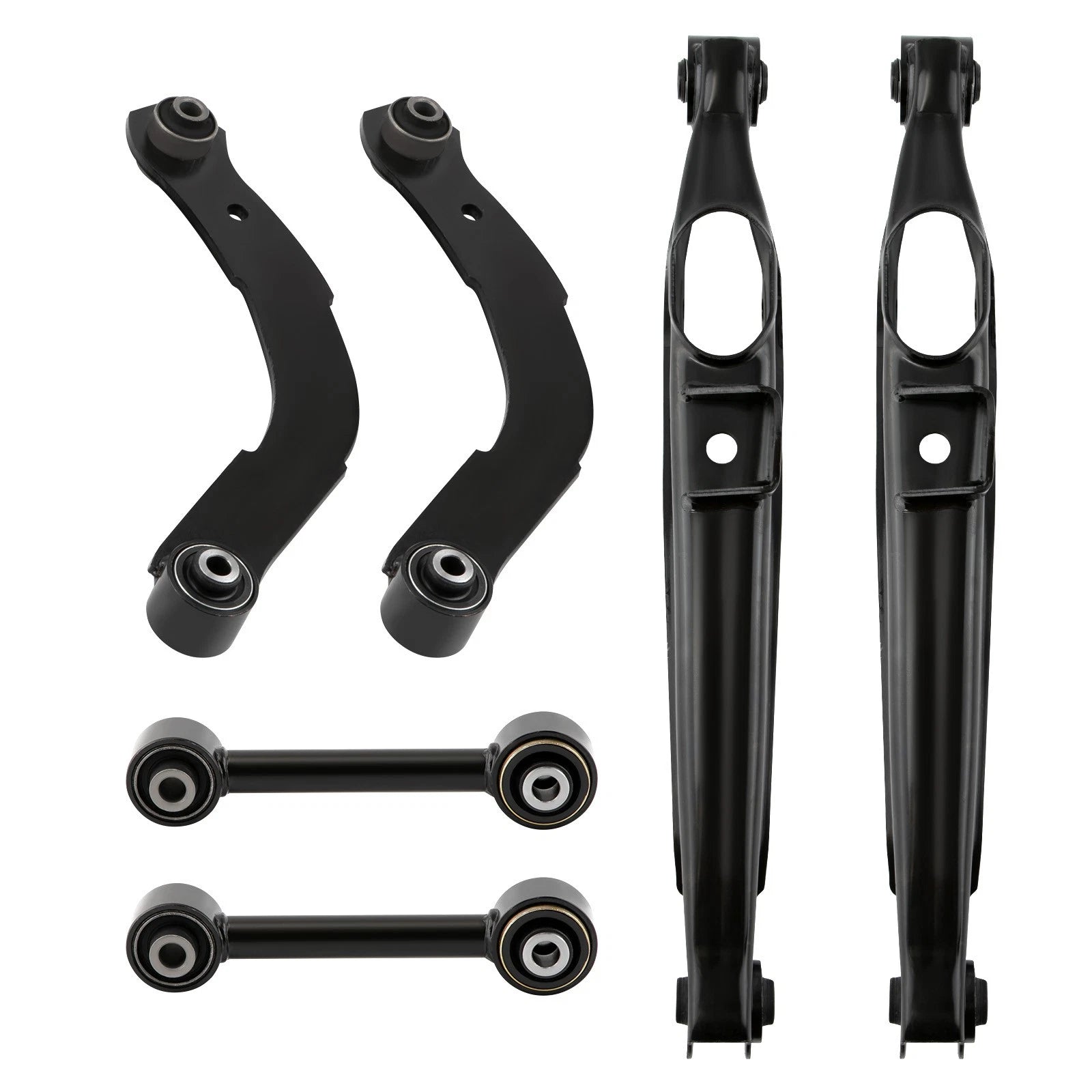6x Rear Upper Lower Locating Lateral Control Arm Kit for Jeep Compass Patriot