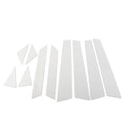 10 Pcs B Pillar Post Cover Trim for Audi A4 (2017-2022)