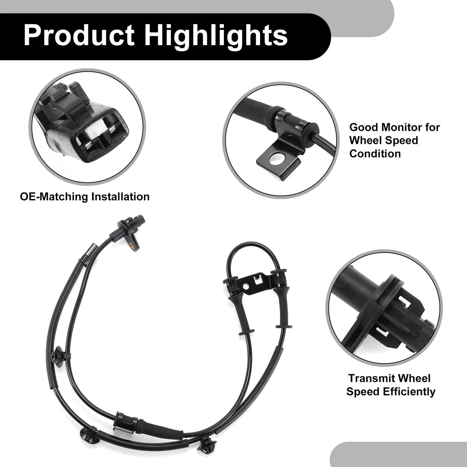 ABS Wheel Speed Sensor No. 59810-3X320 for Hyundai Elantra (2011–2016)