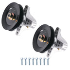 Mandrel for Troy-Bilt Mustang Z50 Craftsman Z5600 (2-Pack) 618-09256