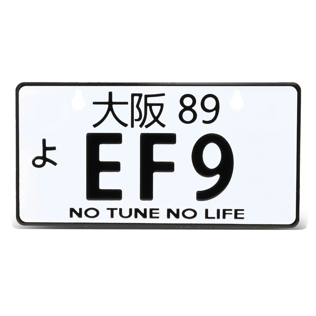 NRG Innovations Aluminum Mini License Plate for Osaka 89 (MP-001-EF9)