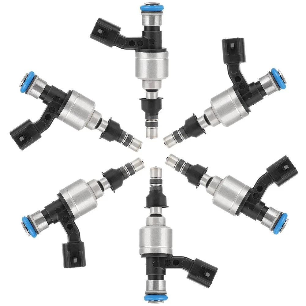 Set of 6 Fuel Injectors for Chevrolet Camaro (2016–2018) 3.6L