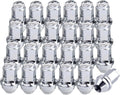 24 Piece Set of Chrome Wheel Lug Nuts for Ford Lobo (2004–2010)
