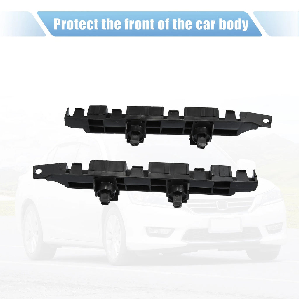 Set of 2 Front Bumper Mounting Support Brackets 71193SDAA10 for Honda Accord (2006–2007)