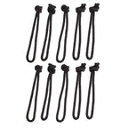 4mm Black Nylon Leash String Cord for Surfboard Strap (36cm)