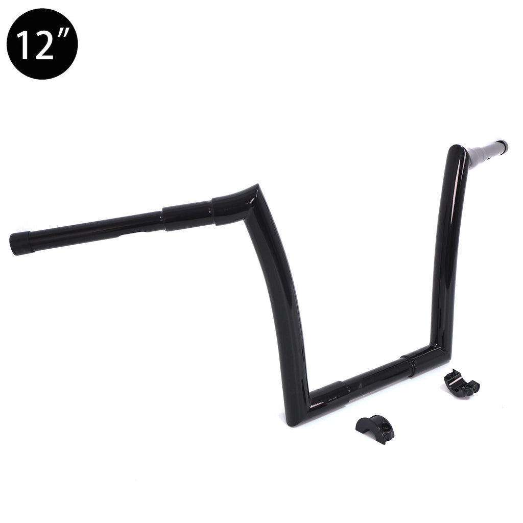 12" Black Ape Hanger Handlebar for Harley FLTRX Road Glide (2015–2020)