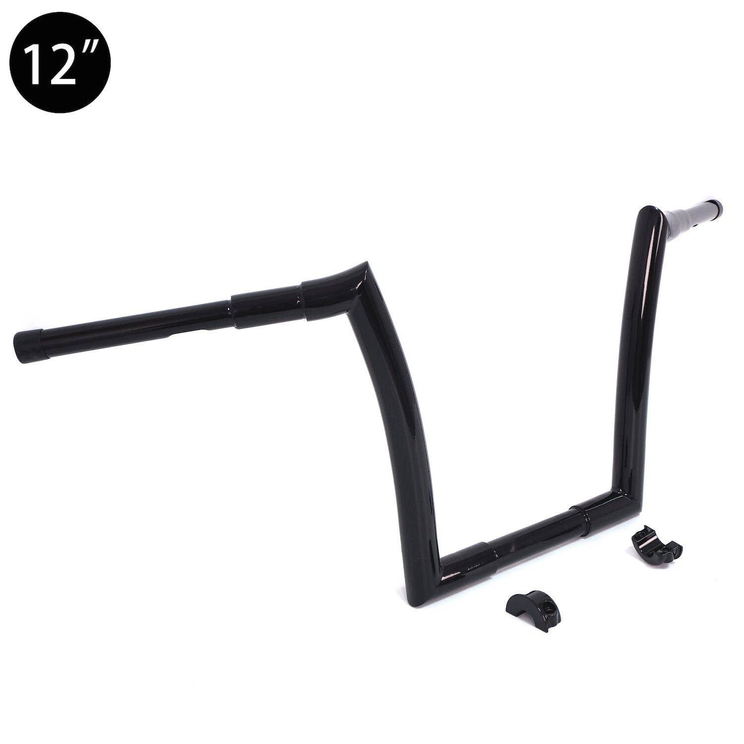 12" Black Ape Hanger Handlebar for Harley FLTRX Road Glide (2015–2020)