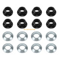 16PCS Wheel Lug Flange Nuts for Yamaha Raptor 660 (2001–2005)