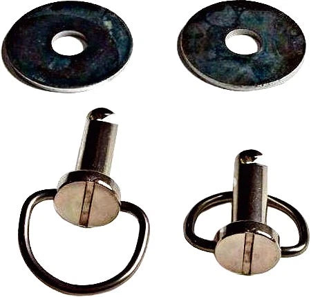 HardDrive Bail Mount Fastener Studs for Harley Davidson FLHR (1985) 90834 85B