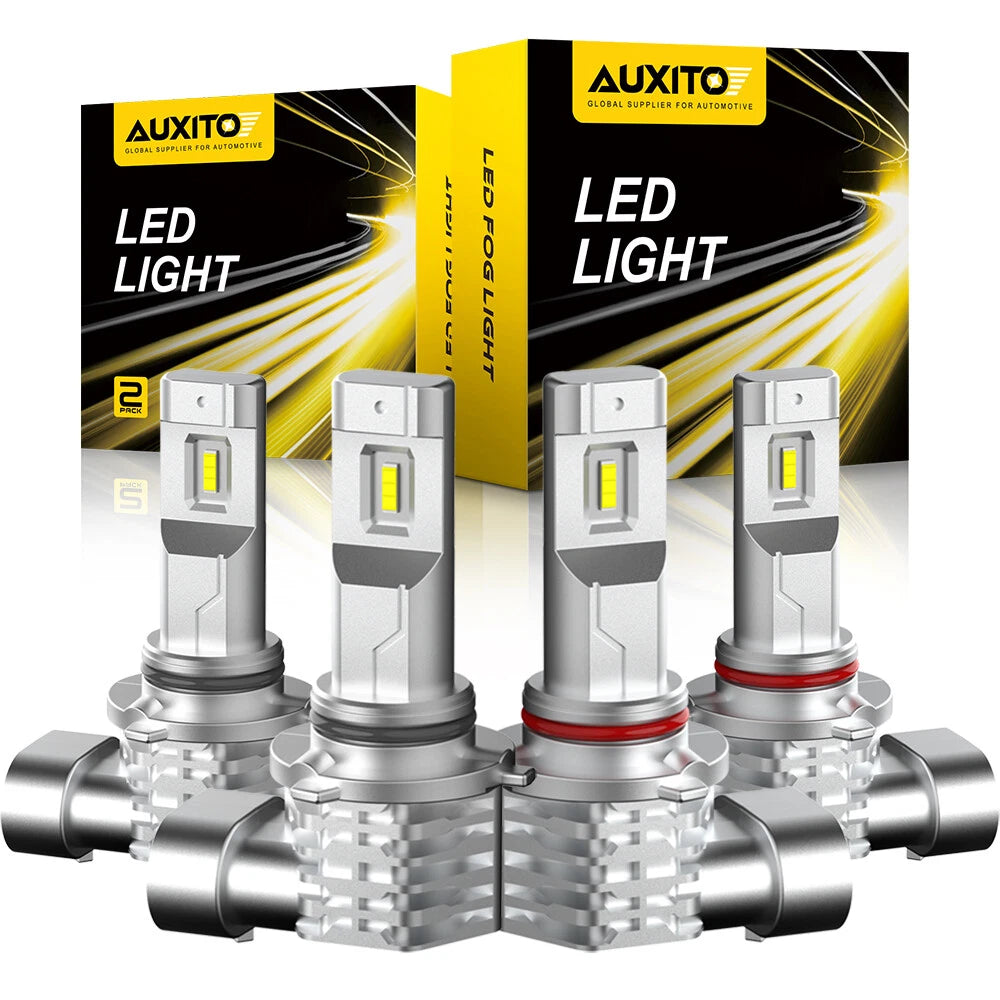 2X 9005 + 9006 LED Headlight Kit for AUXITO (40000LM)