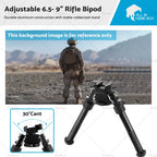 Adjustable Tactical Rifle Bipod 6.5-9 for 20mm Rail