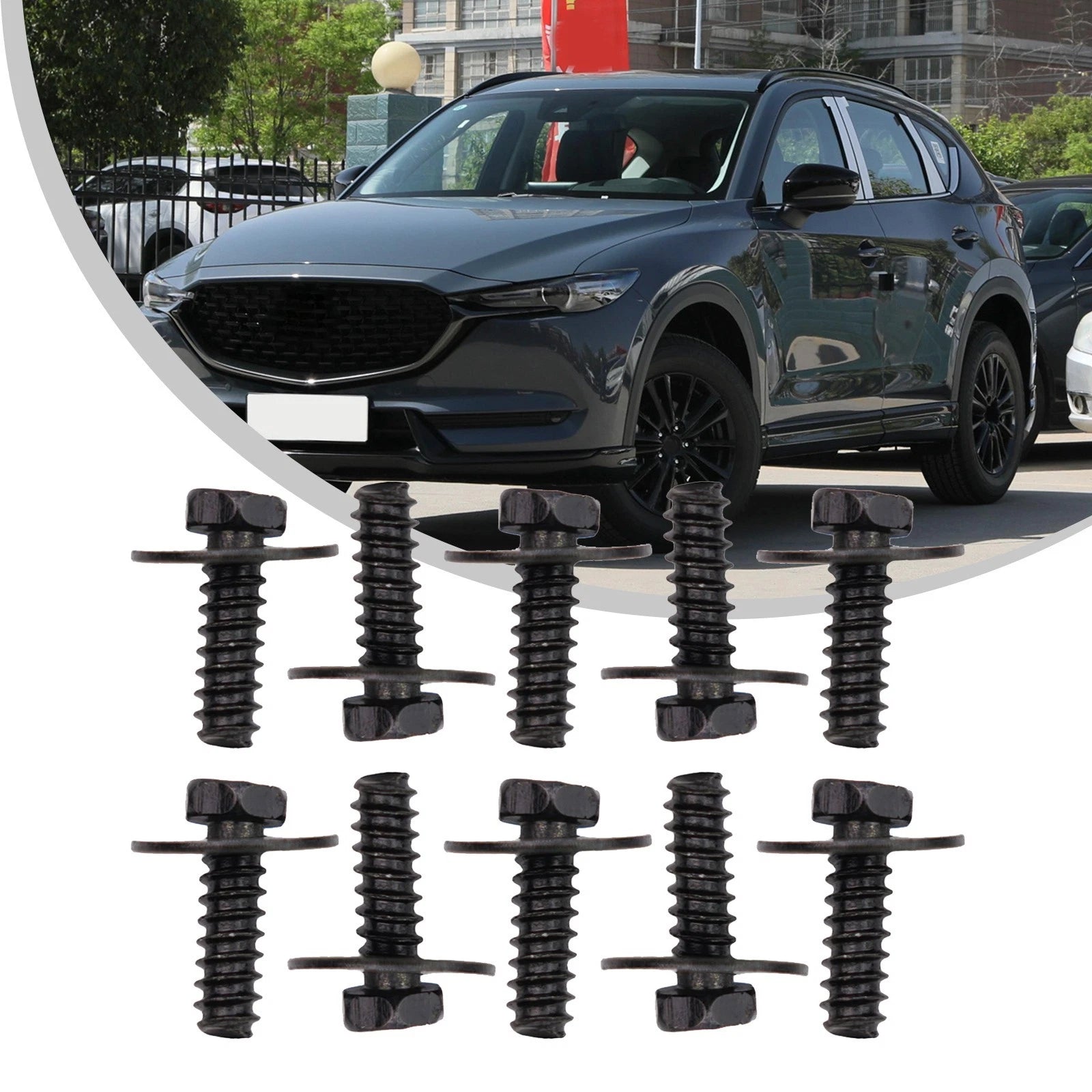 Bumper Retainer Fittings Screw Parts for Mazda CX-5, CX-7 (2012–2017)