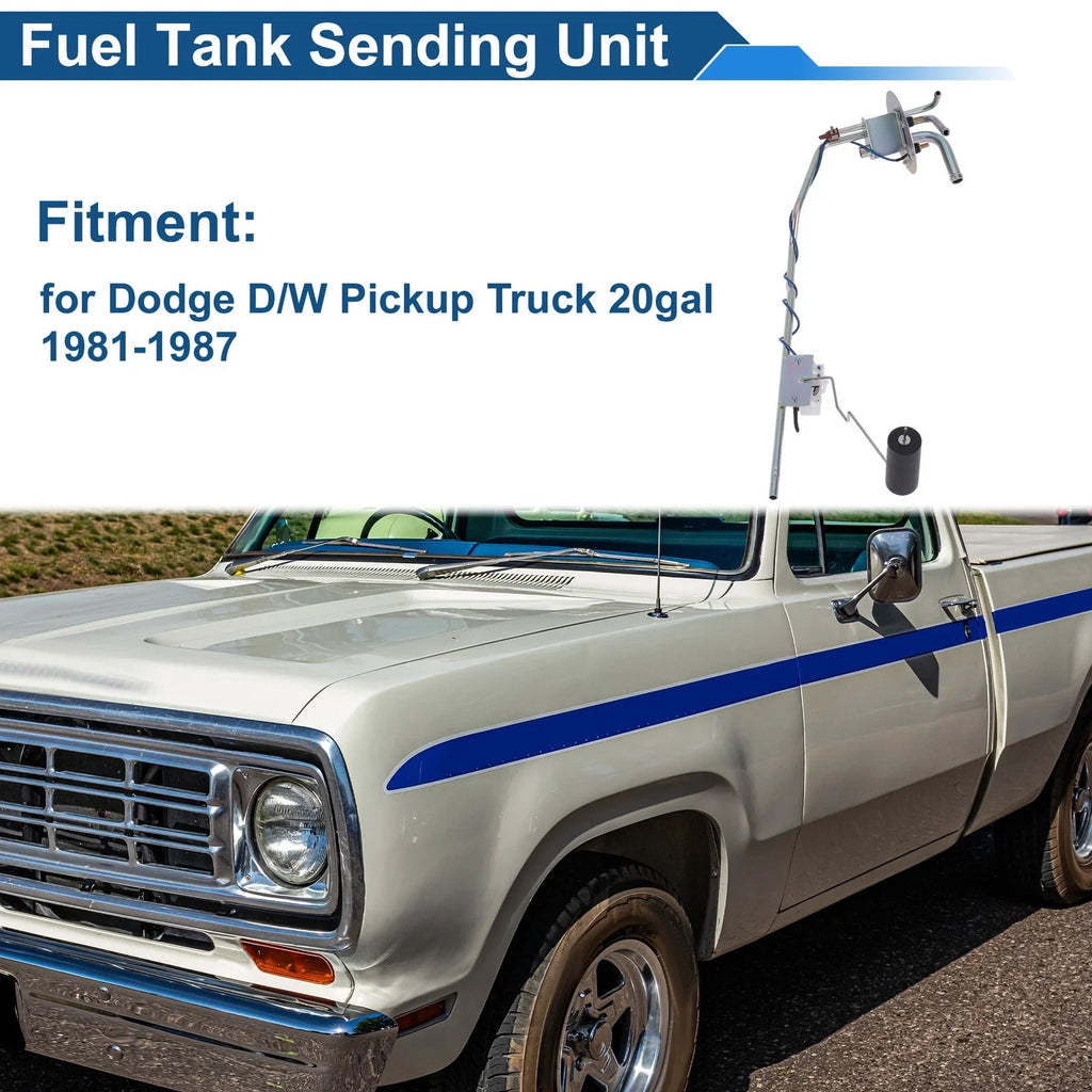 Fuel Level Sending Unit for Dodge D/W Pickup Truck 20gal (1981-1987)