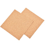 Cork Mat Self-Adhesive Square 100x100x1mm for Automotive Use