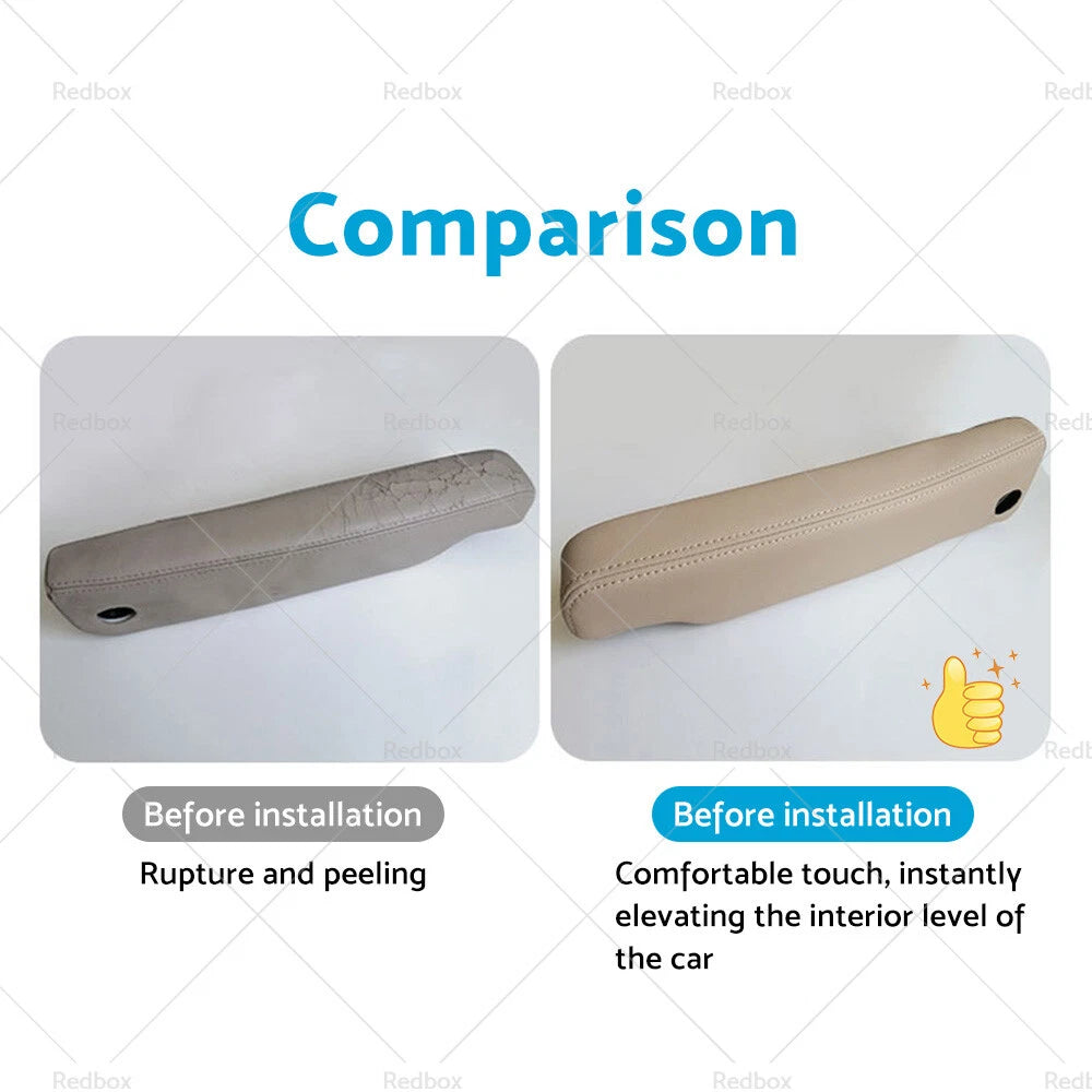 2X Leather Seat Armrest Handle Cover for Range Rover Sport (2005–2013)