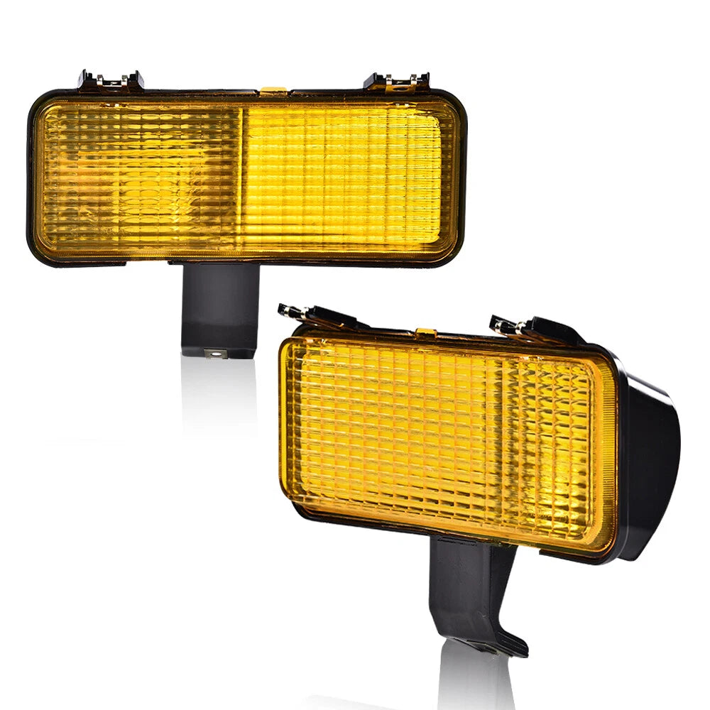 Front Turn Signal Park Lights for Chevy GMC Pickup (1981–1982) Yellow