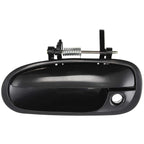Exterior Door Handle for Honda Civic (1996–2000) Front Driver Smooth Black
