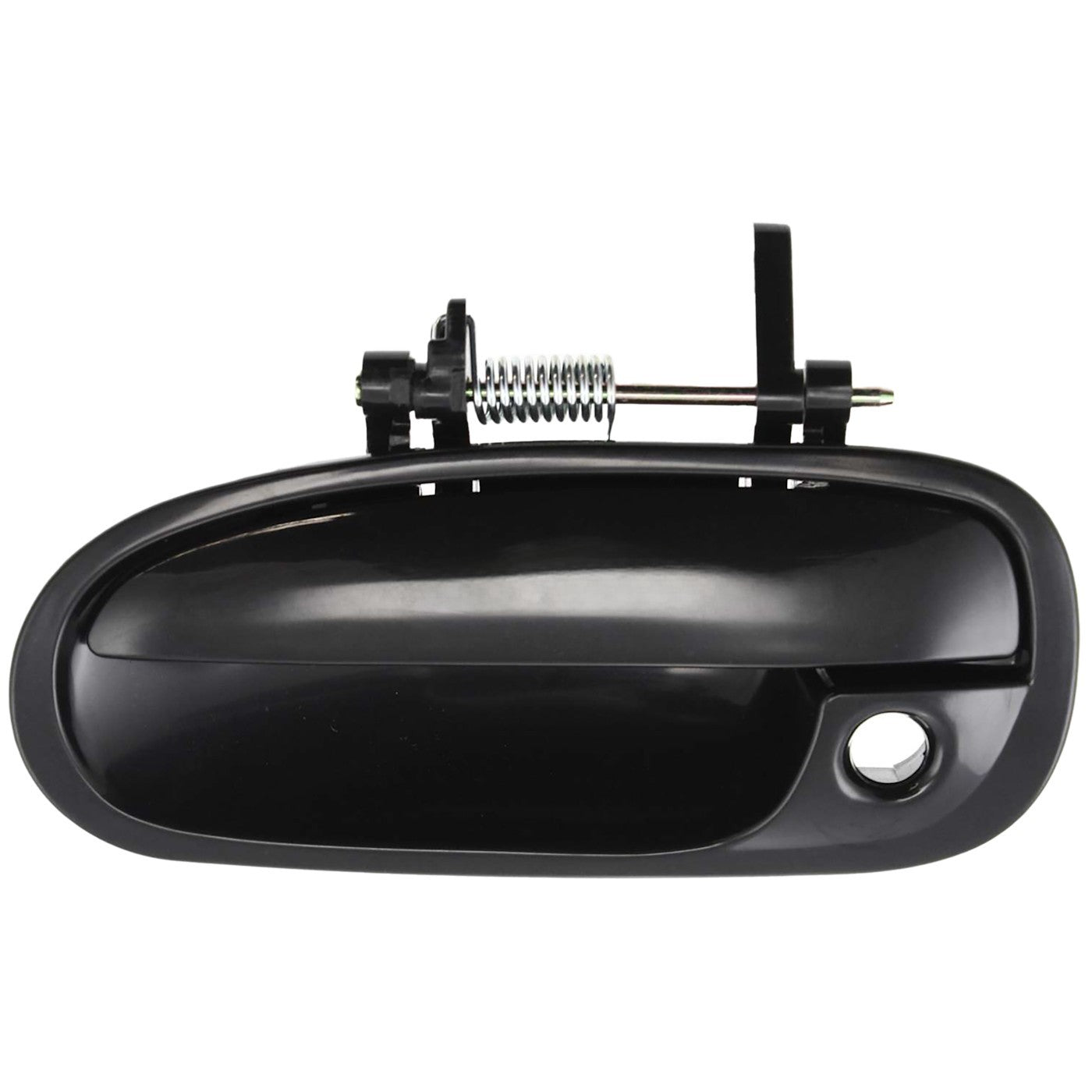 Exterior Door Handle for Honda Civic (1996–2000) Front Driver Smooth Black