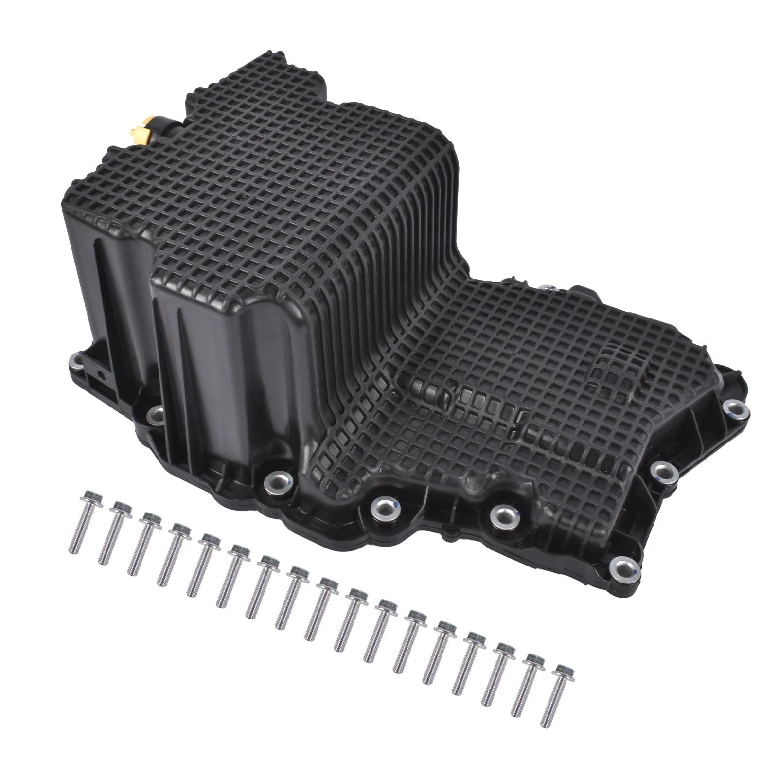 Engine Oil Pan w/Gasket & Bolt Kit for Ford F150 (2018–2023) 2.7L Ecoboost JT4Z-6675-E