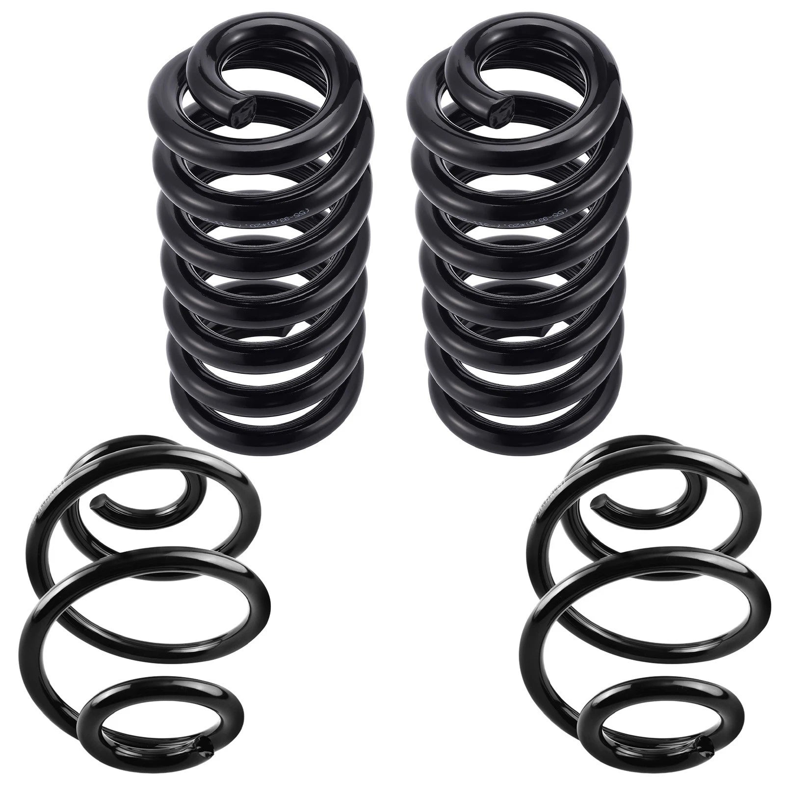 Set of 2" Front & 4" Rear Lowering Springs for Chevy Silverado C10 (1963–1972)