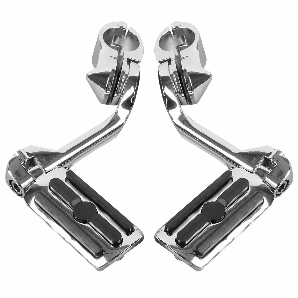 Engine Guard Crash Bar Footpegs for Harley Softail Fatboy (2000-2017)