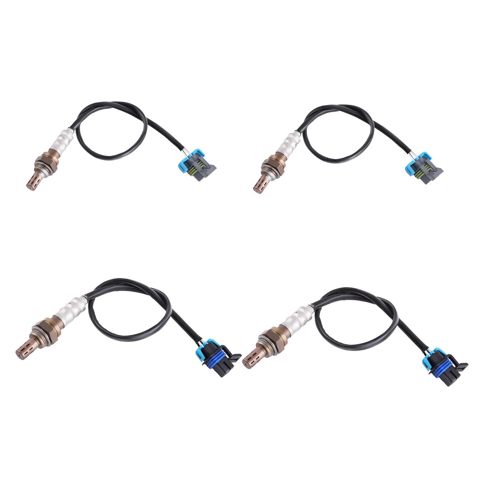 Set of 4 Oxygen Sensors for Chevrolet Silverado 1500 (2006)