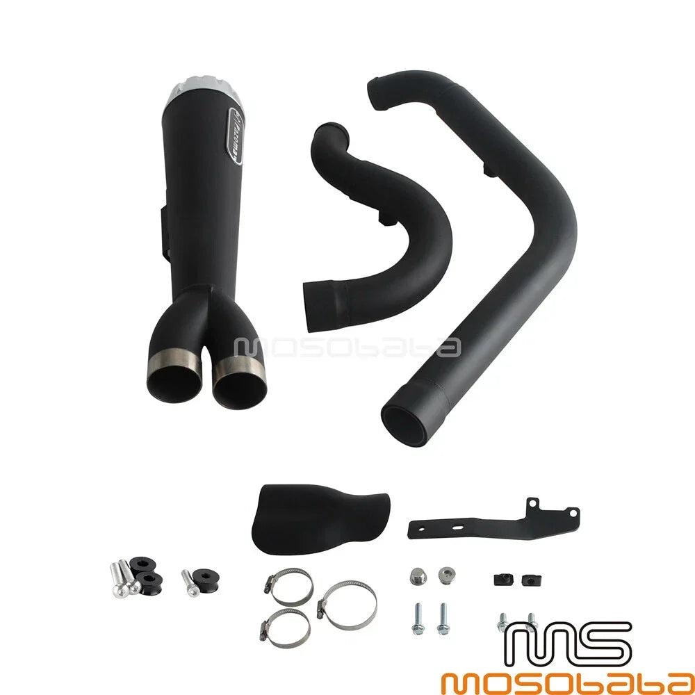 Full Exhaust System Pipe for Harley Softail Street Bob Fat Bob (2018-2023)