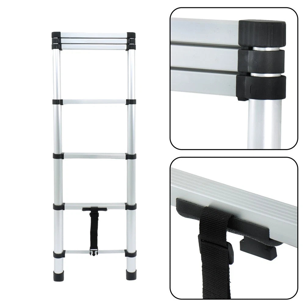 Telescopic Ladder for Outdoor Indoor Use (6.6/8.5FT)