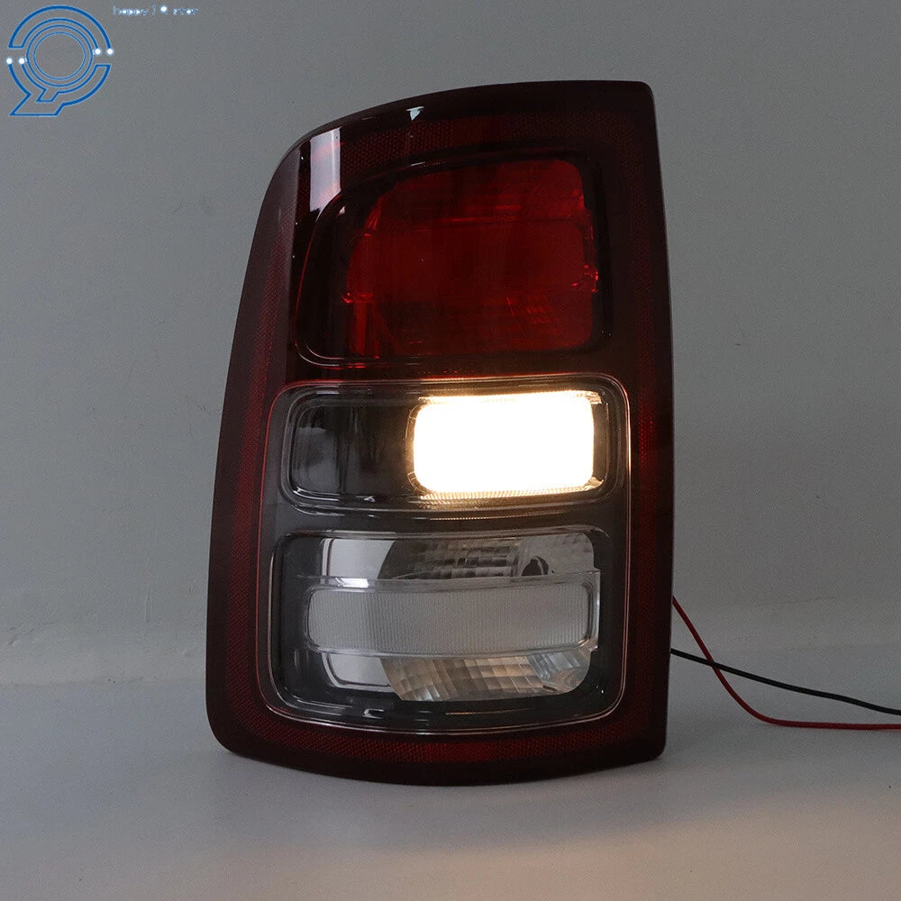 Left Tail Light for Dodge Ram 2500 3500 (2019-2022) with Black Trim Halogen