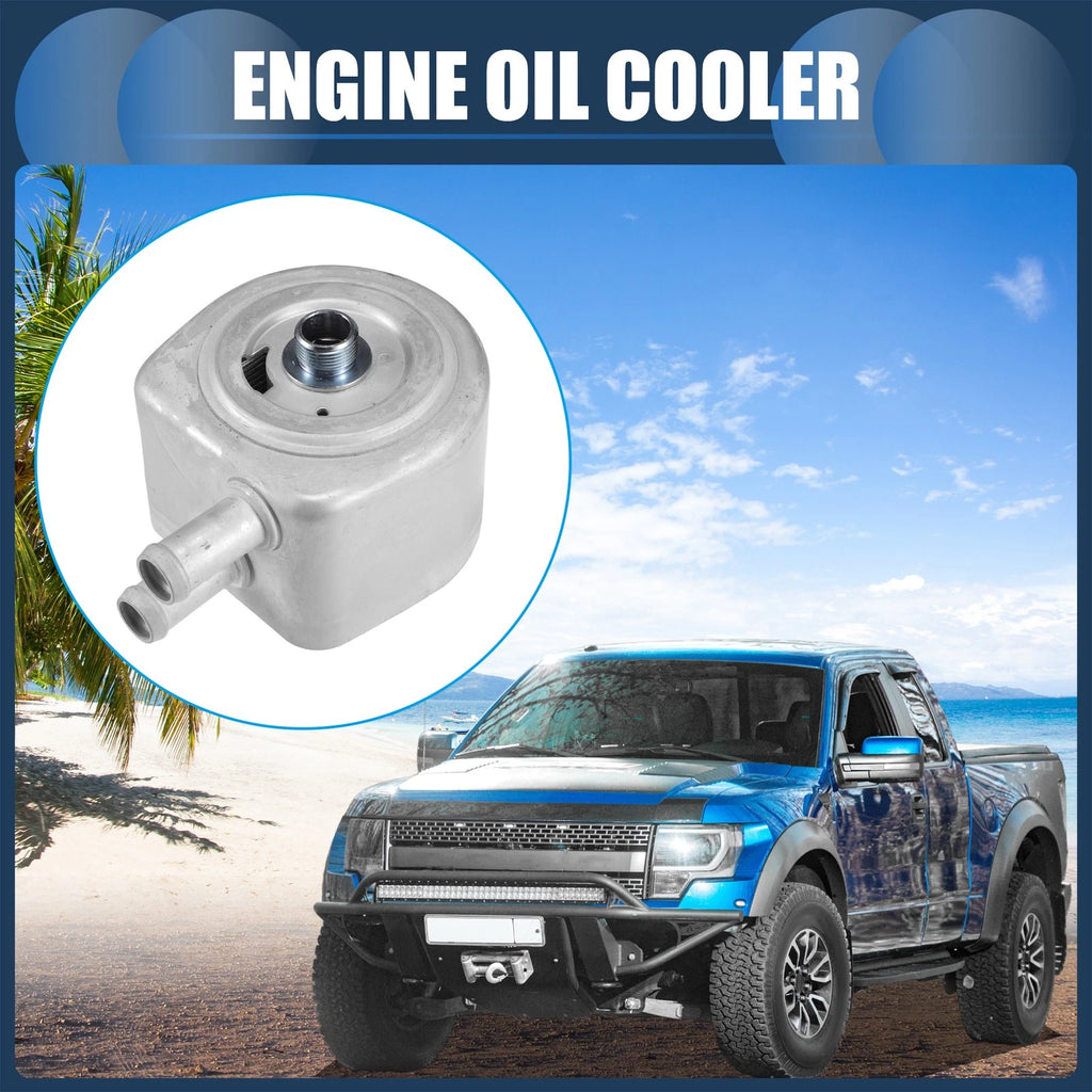 Engine Oil Cooler with O-ring Seals and Bolt for Ford F-150 (1997–2003)
