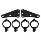 CNC Headlight Lamp Mount Bracket for Universal Fit 41mm Fork Tubes (Pair)