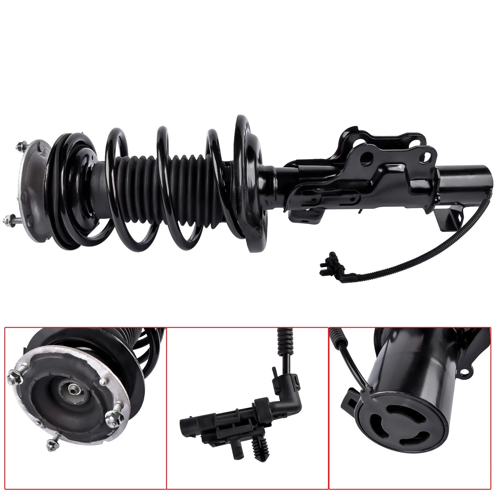 Front Left Shock Strut Assembly w/ Electric for Cadillac ATS (2013–2019) 84427191