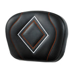 Rear Passenger Backrest Pad for Harley Touring Street Glide (1994–2023) Black