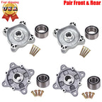 Front & Rear Wheel Hub Kit W/Studs & Bearings for Polaris RZR 800 S EFI (2008–2014)
