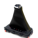 Automatic Shift Boot for Honda Civic (2016–2020) Yellow Stitch