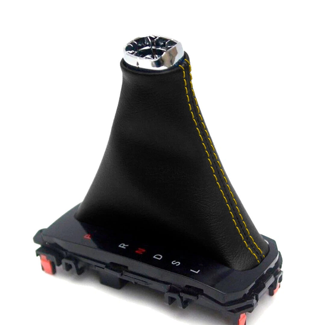 Automatic Shift Boot for Honda Civic (2016–2020) Yellow Stitch