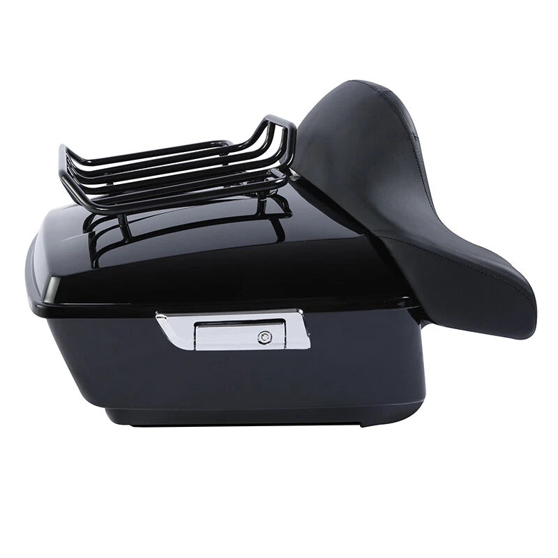 Trunk Backrest Pad Mount Rack for Harley Electra Road Glide (2014–2026)