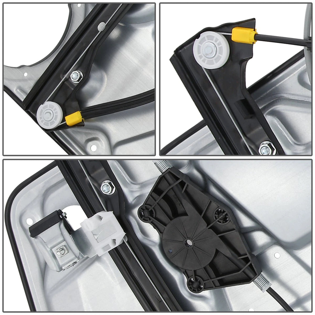 Power Window Regulator w/ Panel for VW Beetle (1998–2011) Front Left LH